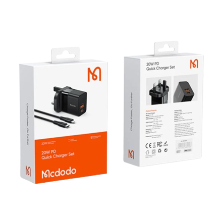 Picture of Mcdodo 20W PD Quick Charger Set