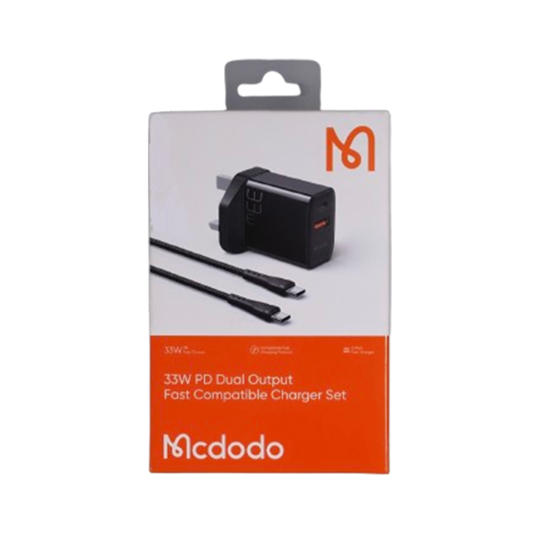 Picture of Mcdodo 33W PD Dual Output Fast Compatible Charger Set