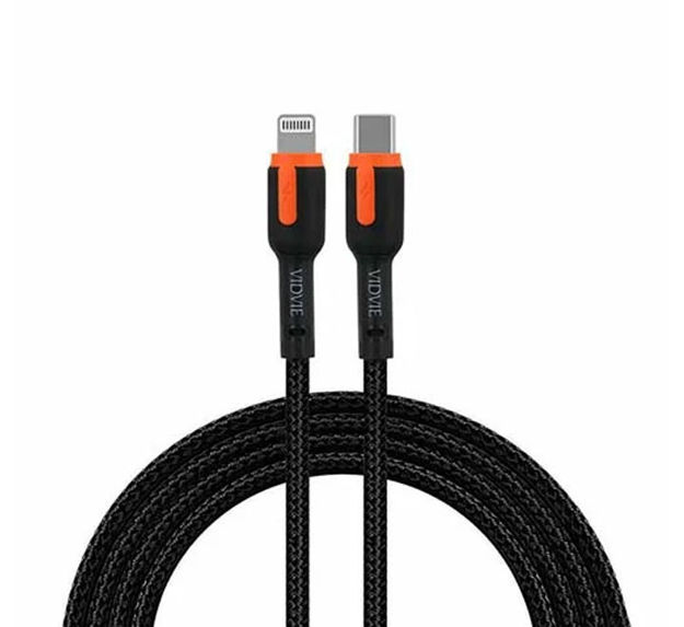 Picture of VIDVIE Type-C to Lightning Data Cable - Black 1.2m