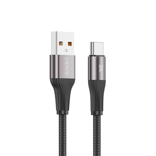 Picture of VIDVIE Type-C Data Cable - Black 3m