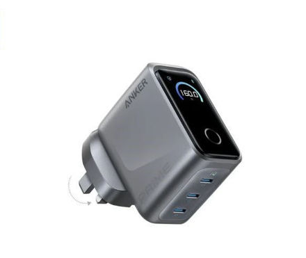 Picture of Anker Prime Charger (160W, 3 Ports, Smart Display)
