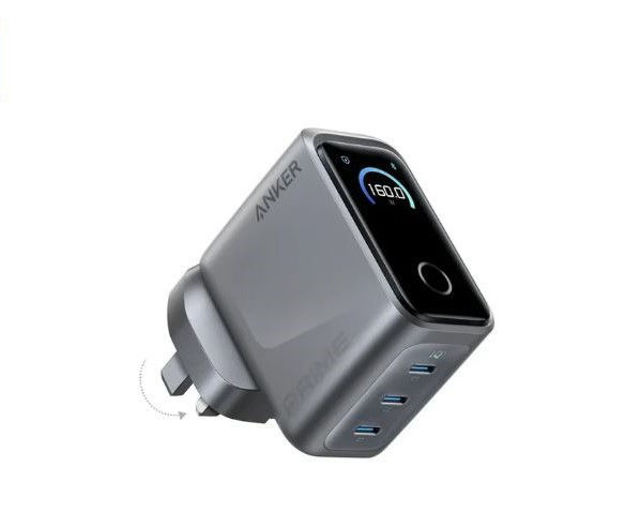 Picture of Anker Prime Charger (160W, 3 Ports, Smart Display)